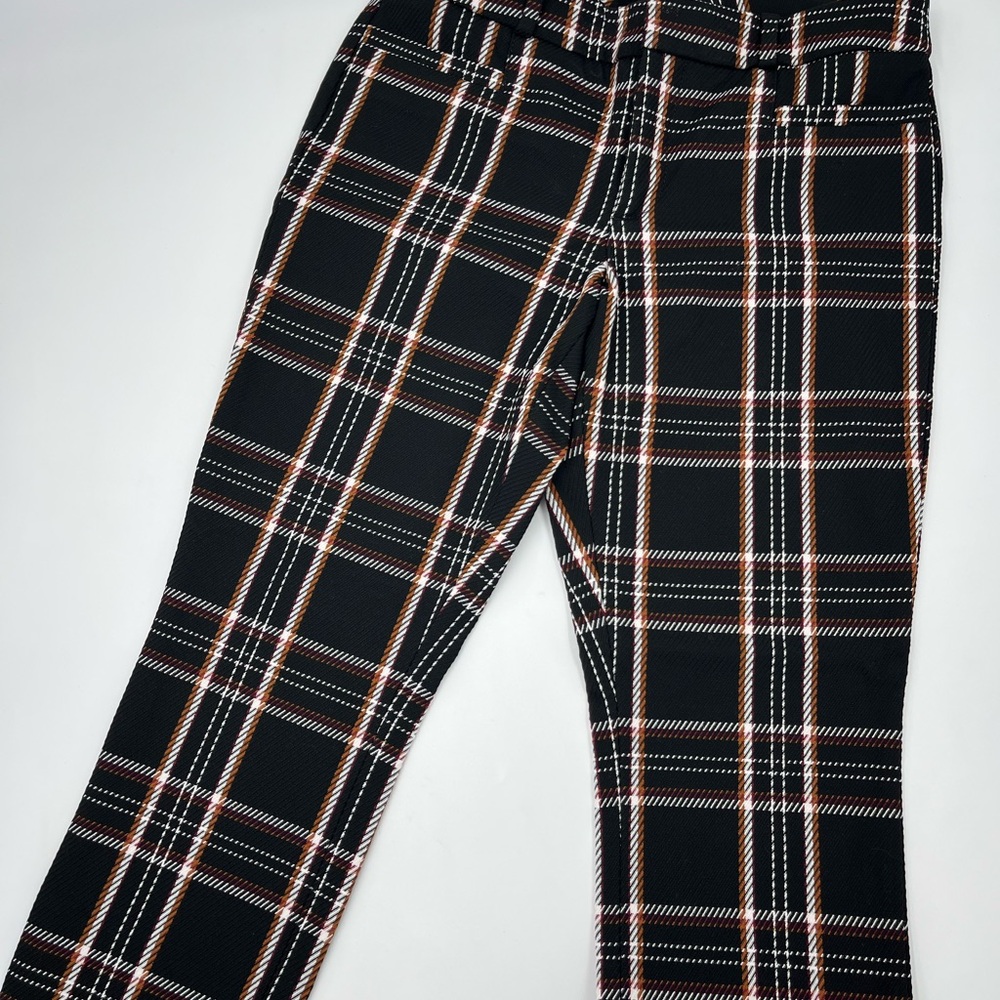 Banana Republic Black Plaid Pantsuit